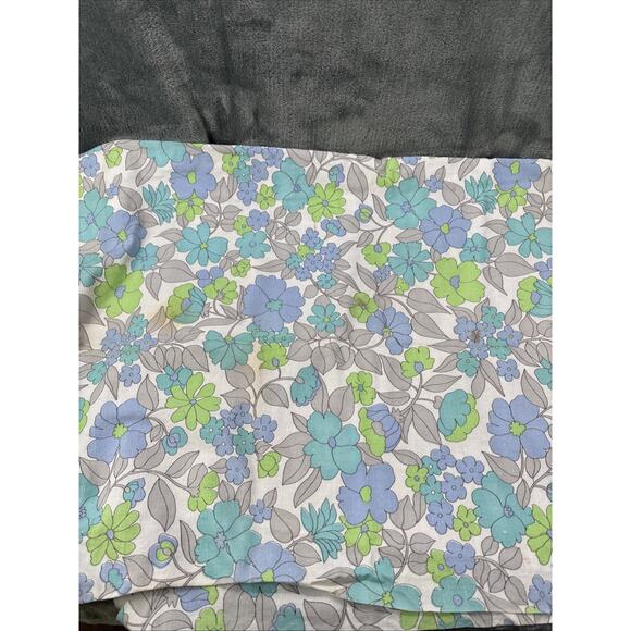 Vintage 80s Fabric Lot 3 Cotton Floral Country Kitchen Quilt Craft Cutter Pieces - Picture 2 of 10